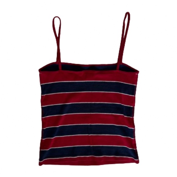 Jacob Annexe Navy & Red Stripped Tank Top - Picture 2 of 5